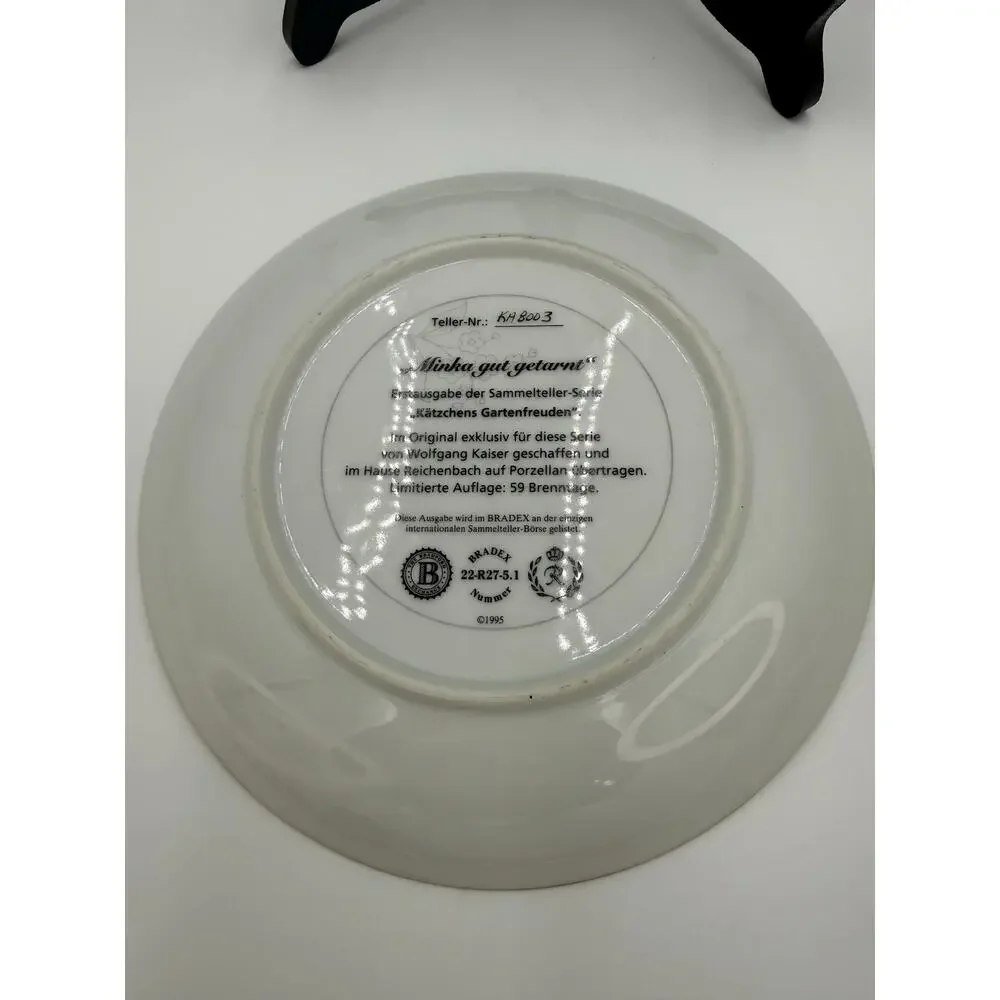 1995 Bradford Exchange Plate